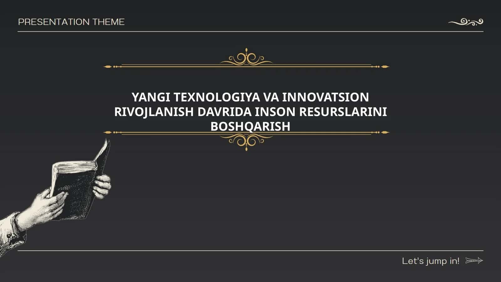 Inson resurslarini boshqarishning zamonaviy usullari