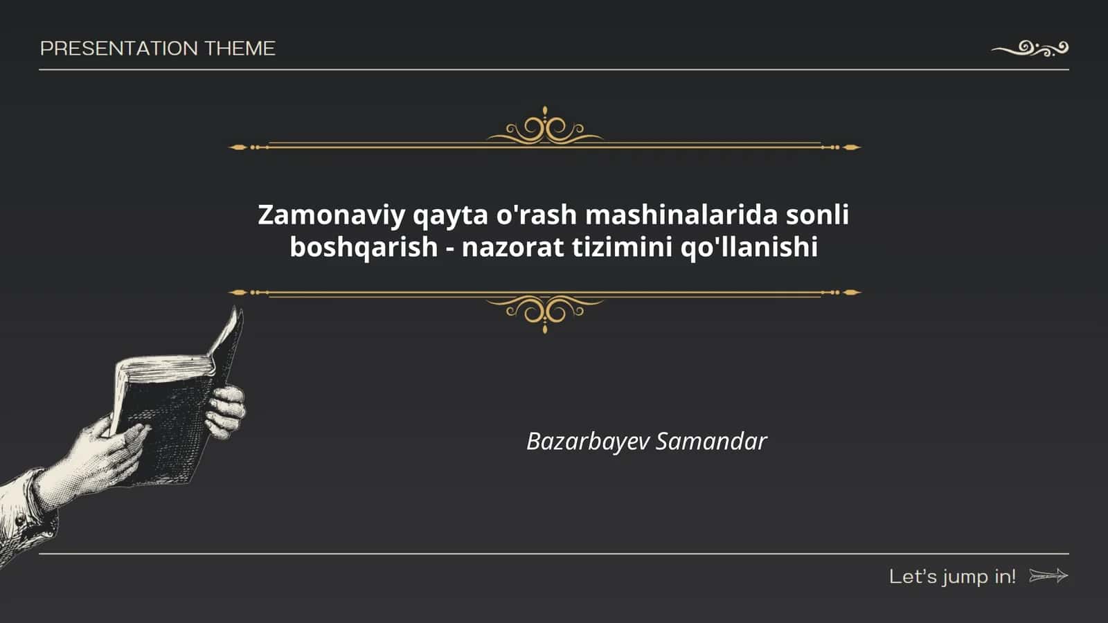 Raqamli boshqaruv tizimlarining asosiy tushunchalari