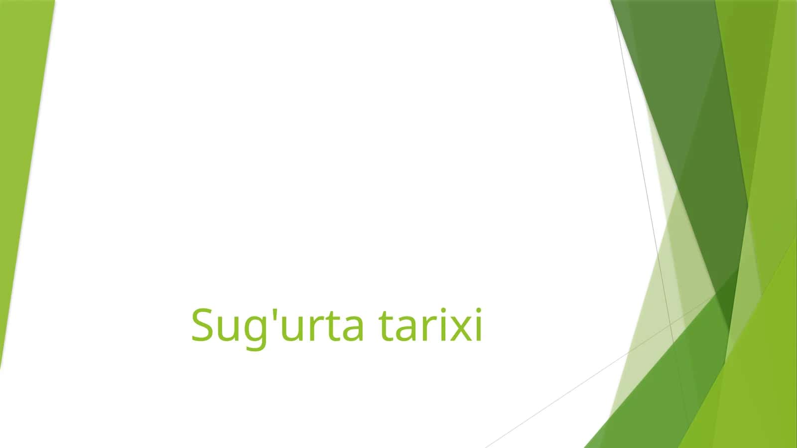 Sug'urta tarixi