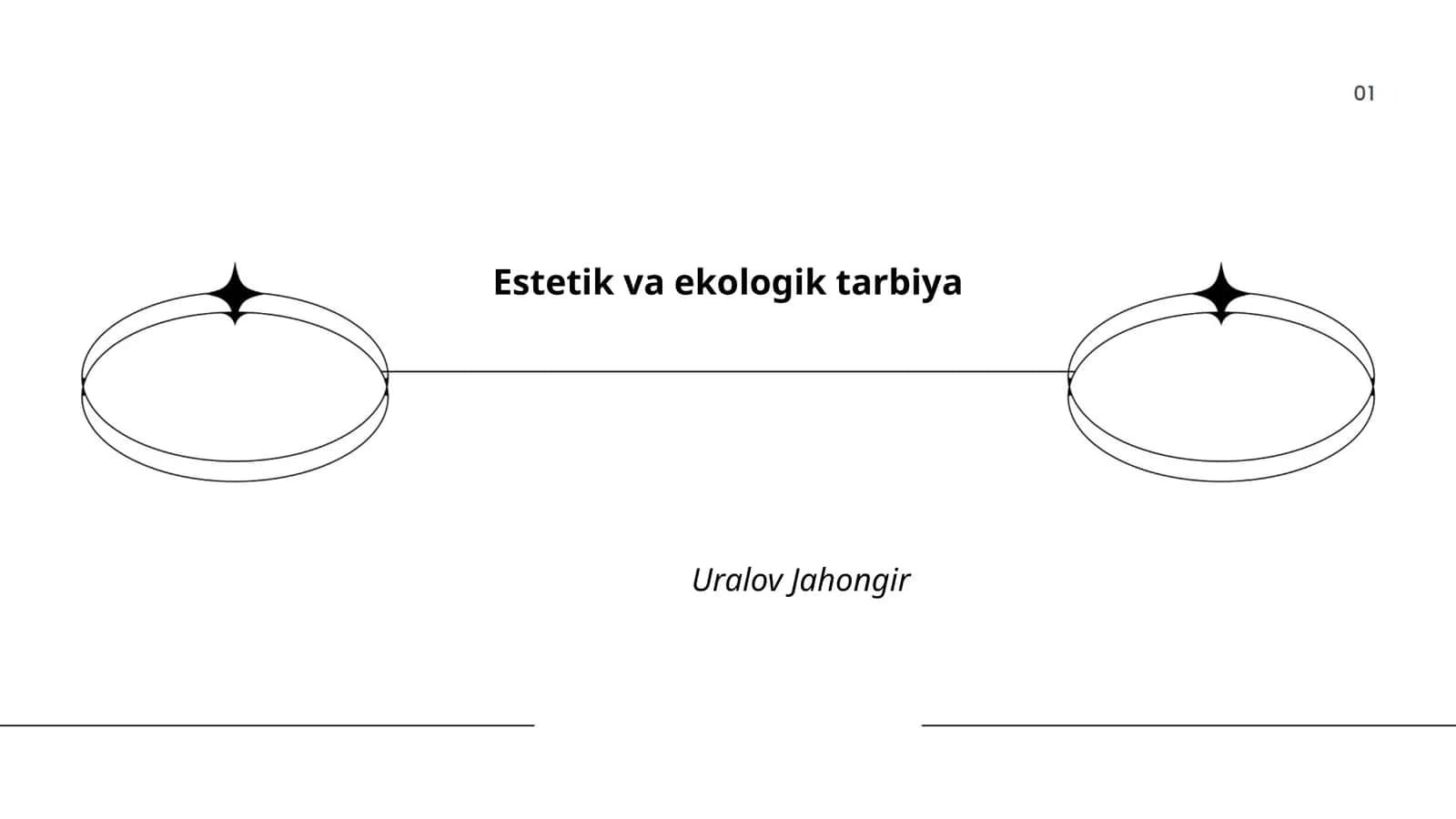 Estetik va ekologik tarbiya