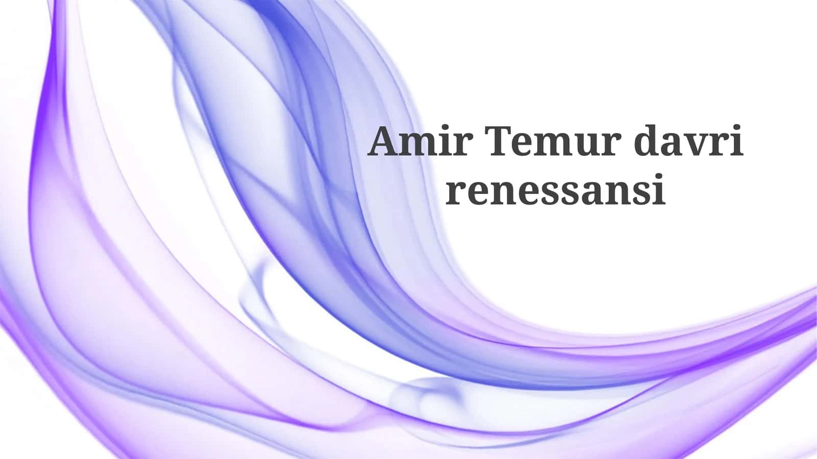 Temur davri renessansi