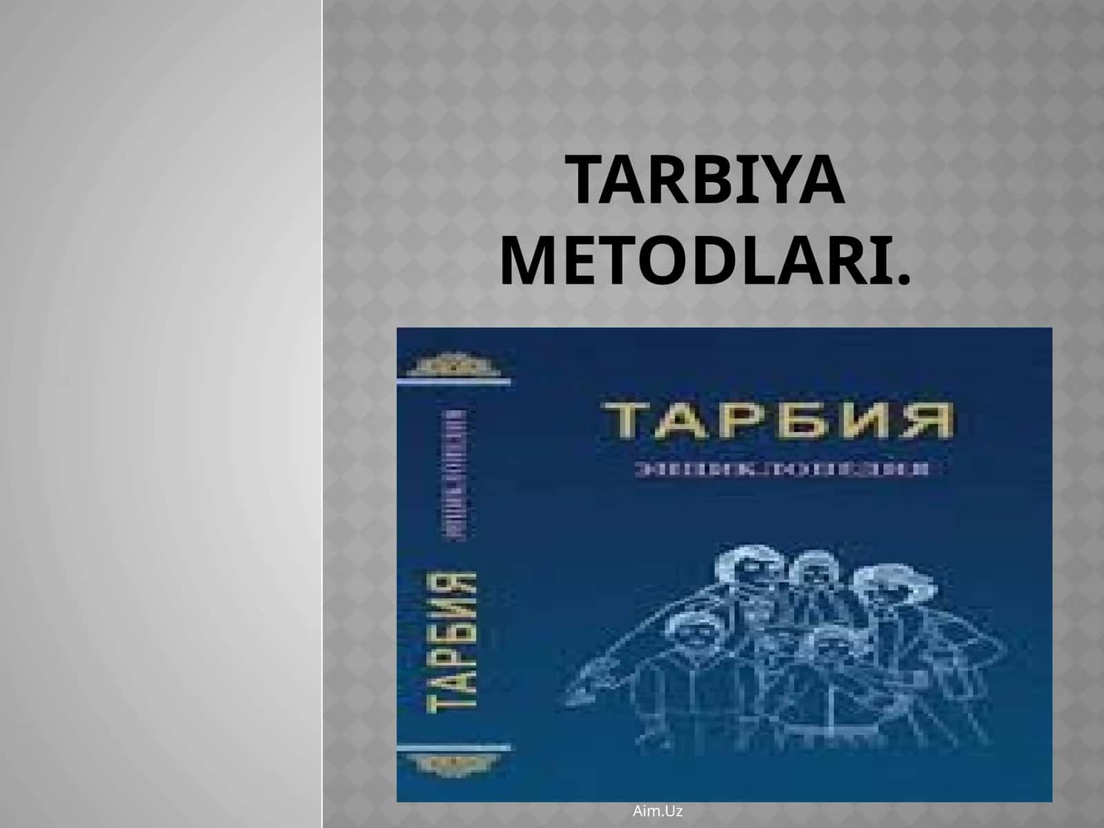 Tarbiyametodlari