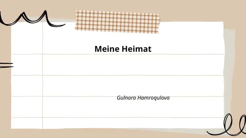 Meine Heimat