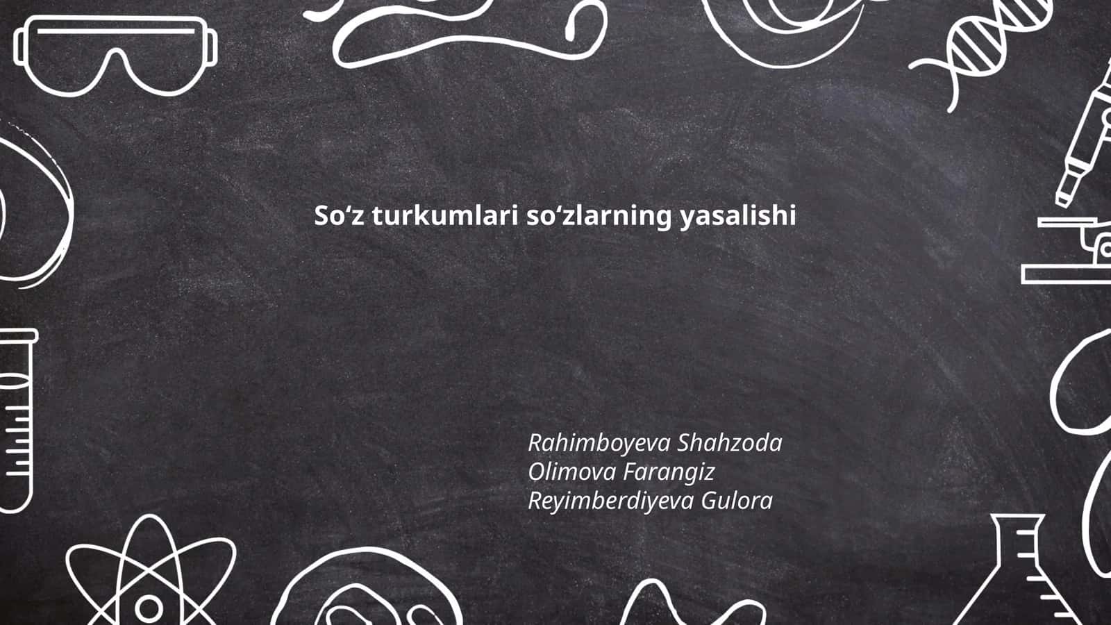 Otlarning yasalishi