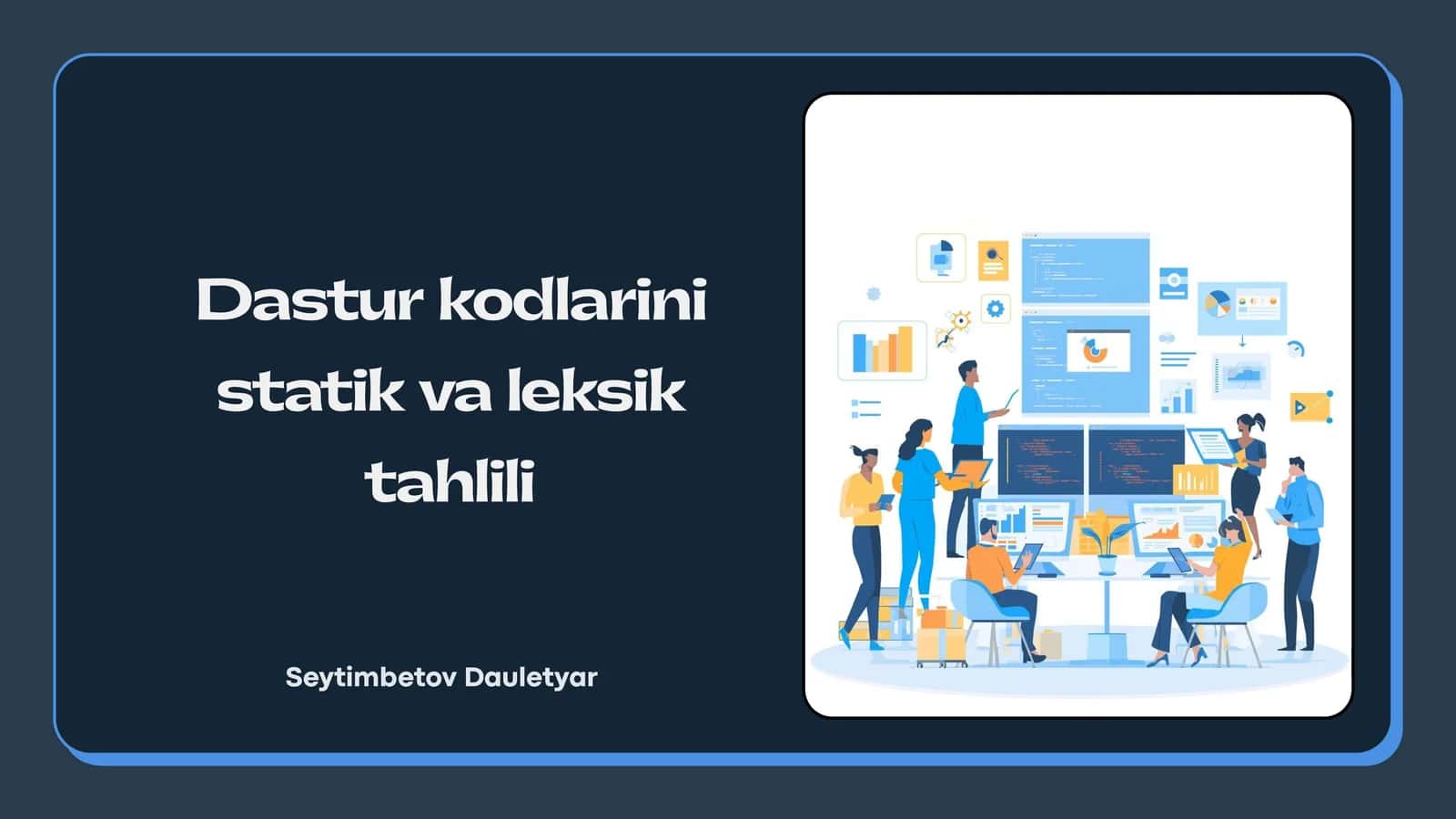 Dasturkodlarinistatikvaleksiktahlili