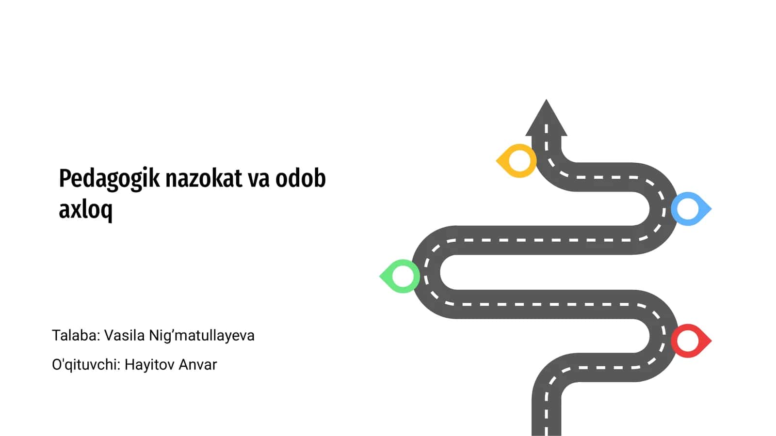 Pedagogik nazokat va odob axloq