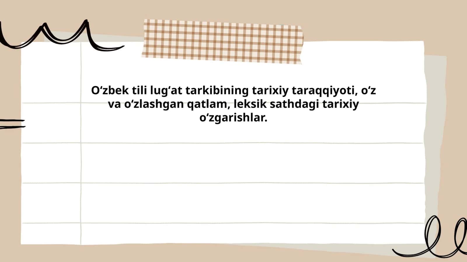 Oʻzbek tili lugʻati