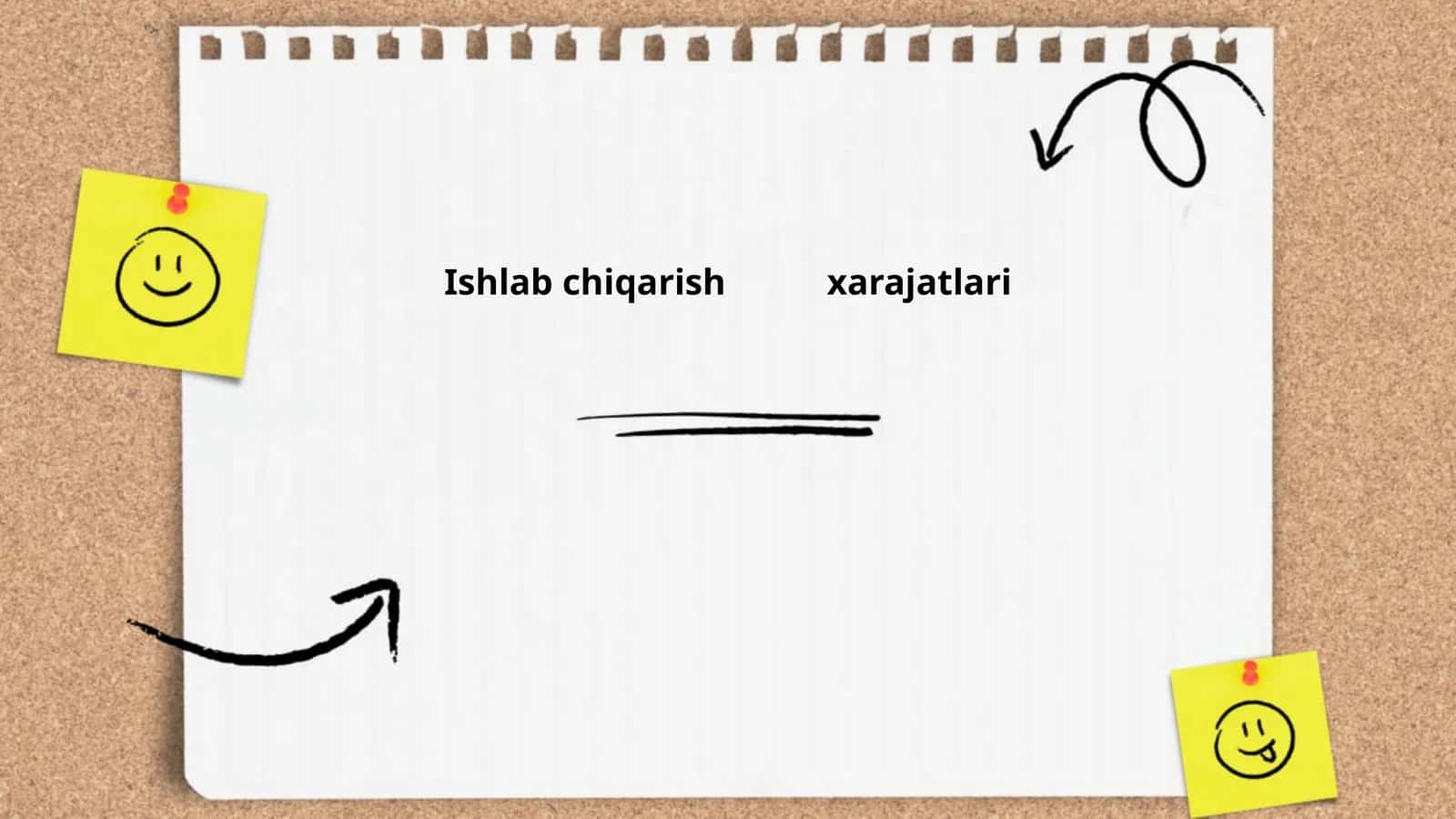 Xomashyo xarajatlari