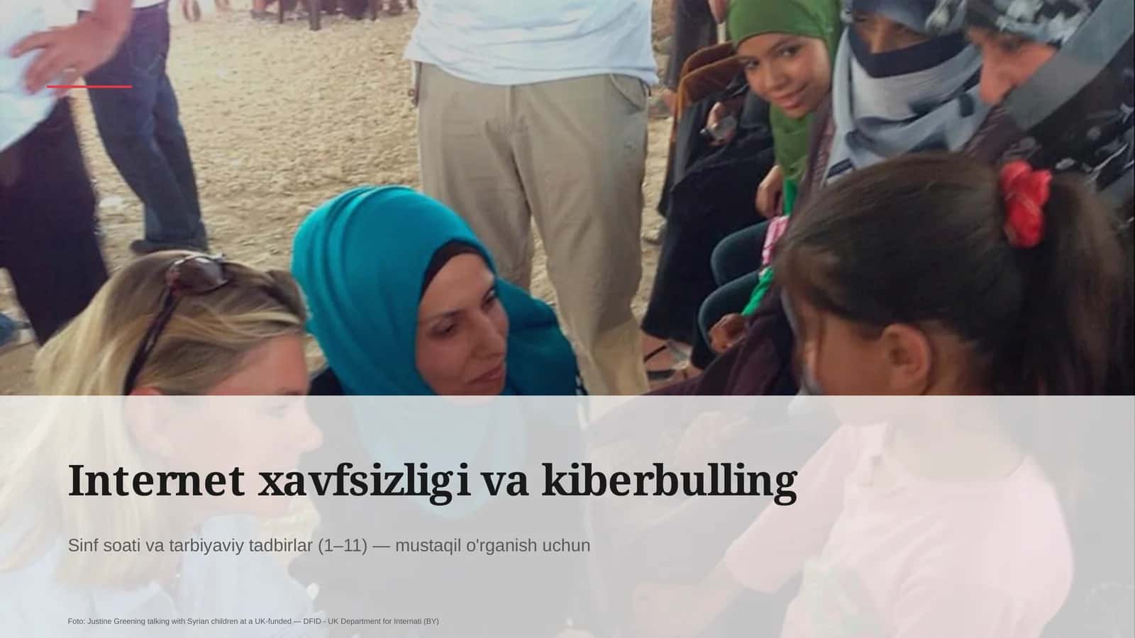 Sinf soati va tarbiyaviy tadbirlar