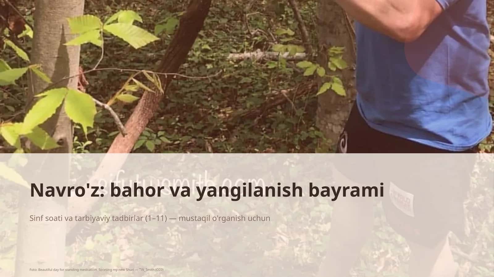 Navro'z: bahor va yangilanish bayrami