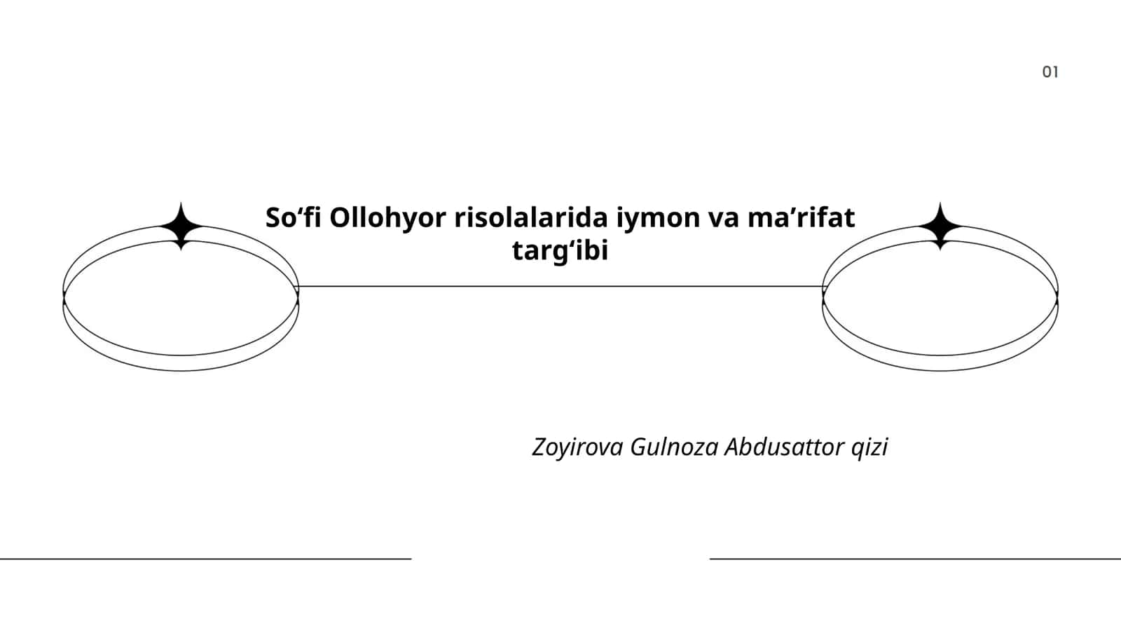 Soʻfi Ollohyor risolalarida iymon va maʼrifat targʻibi