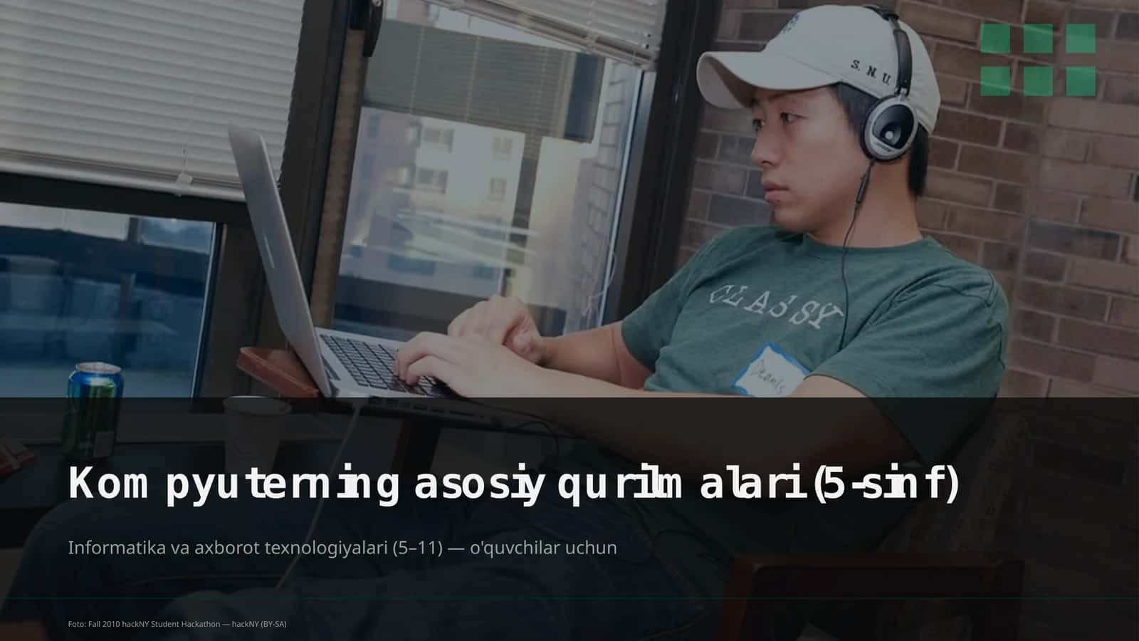 Kompyuterning asosiy qurilmalari (5-sinf)