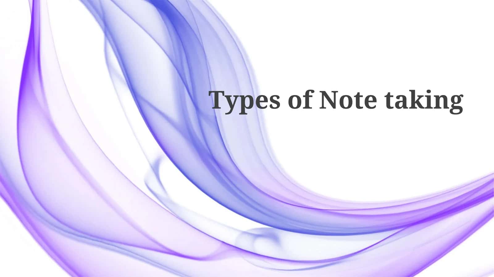Mind Mapping Note Taking