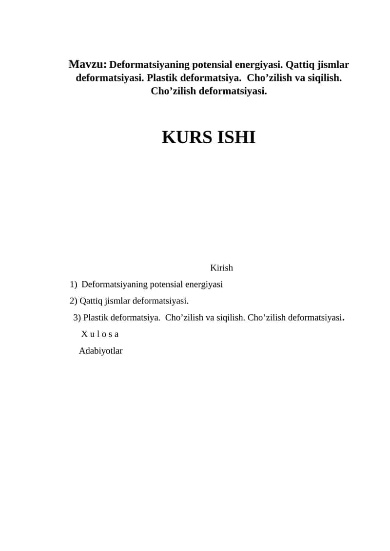 Fundamental tadqiqotlar
