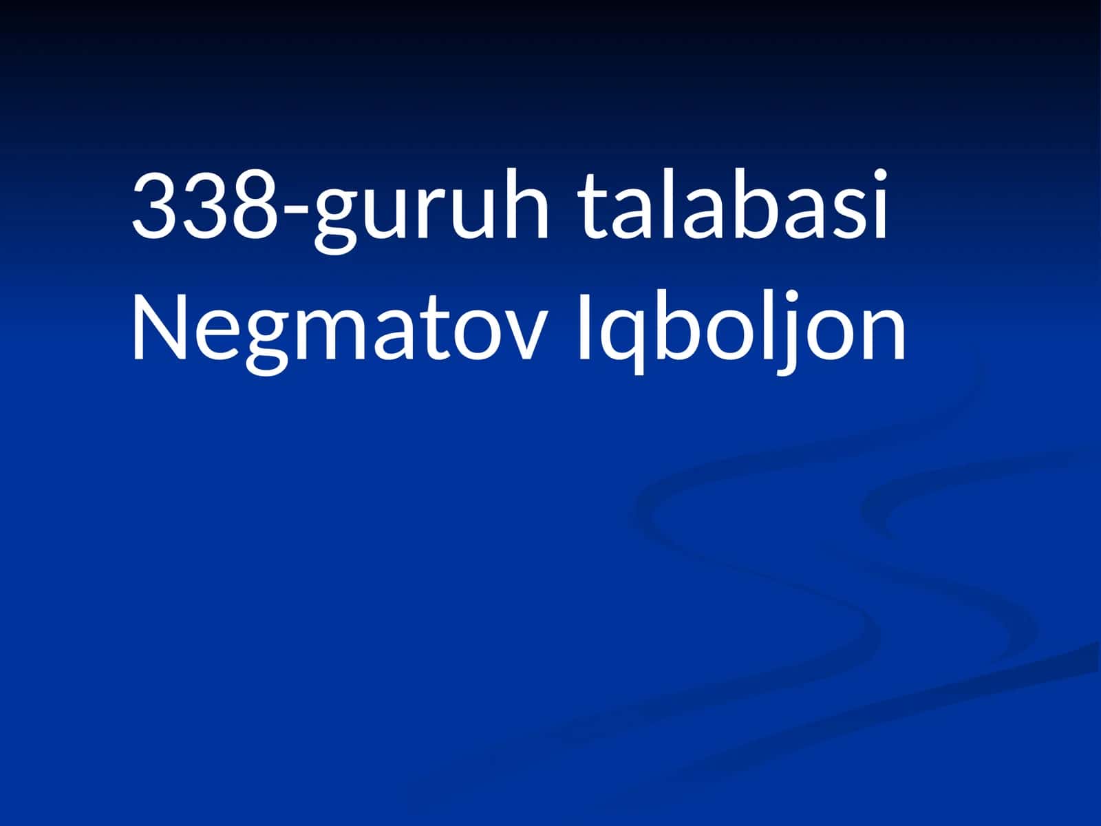 GIPERTONIYAKASALLIGI