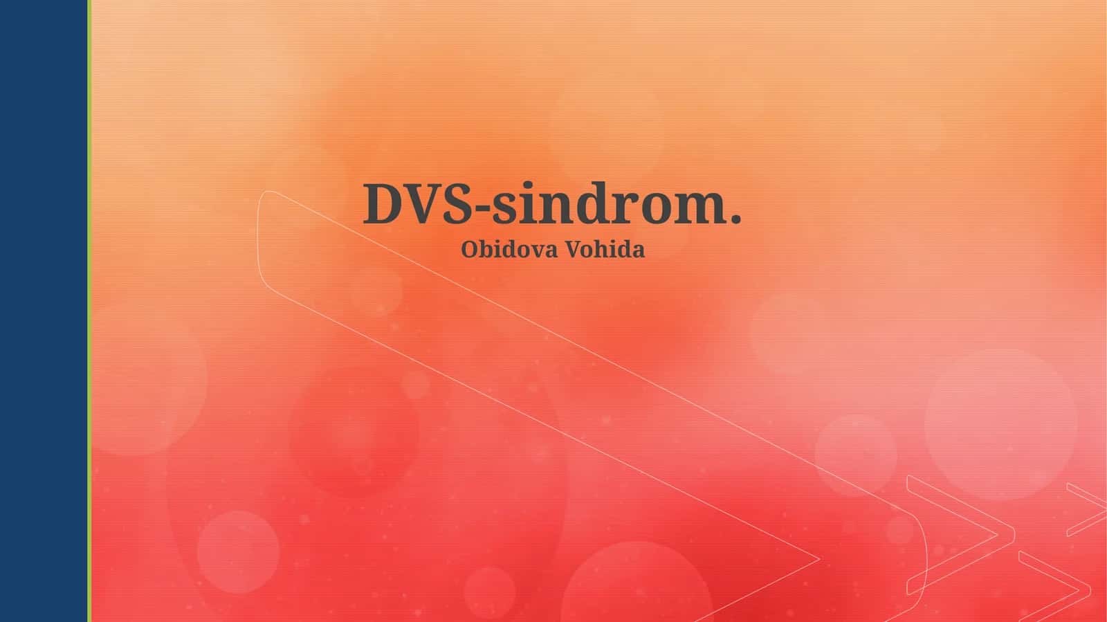 DVS-sindrom