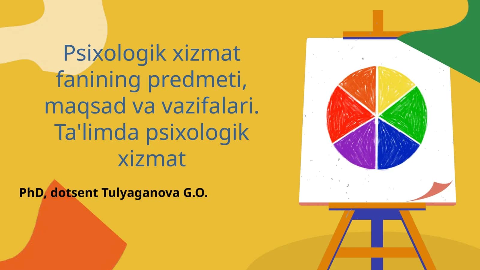 Psixologik xizmat fanining predmeti, maqsadi va vazifalari. Ta'limda psixologik xizmat