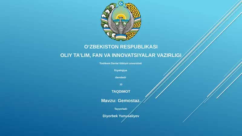 Gemostaz
