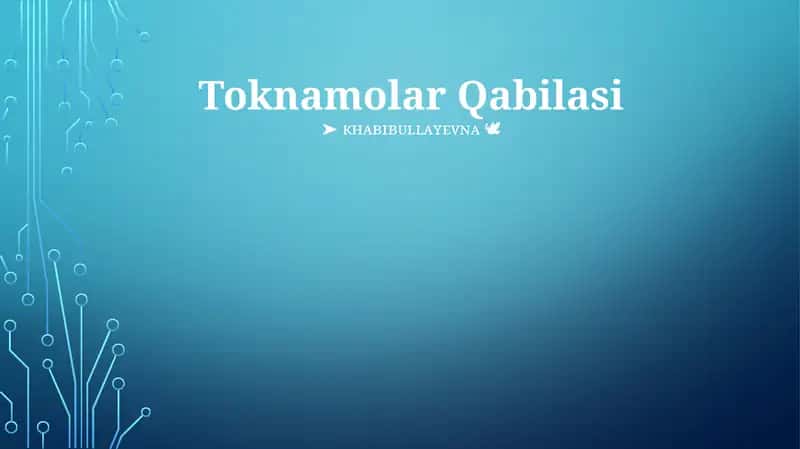Toknamolar Qabilasi