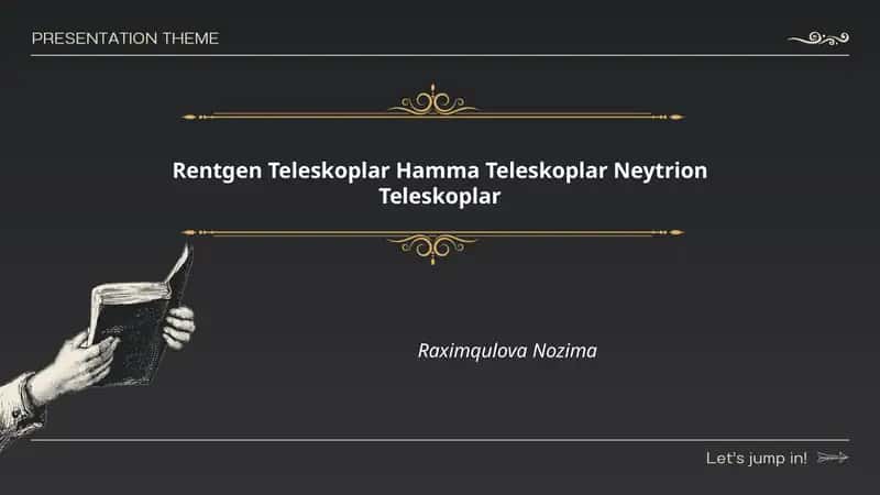 Rentgen Teleskoplar Tarixi