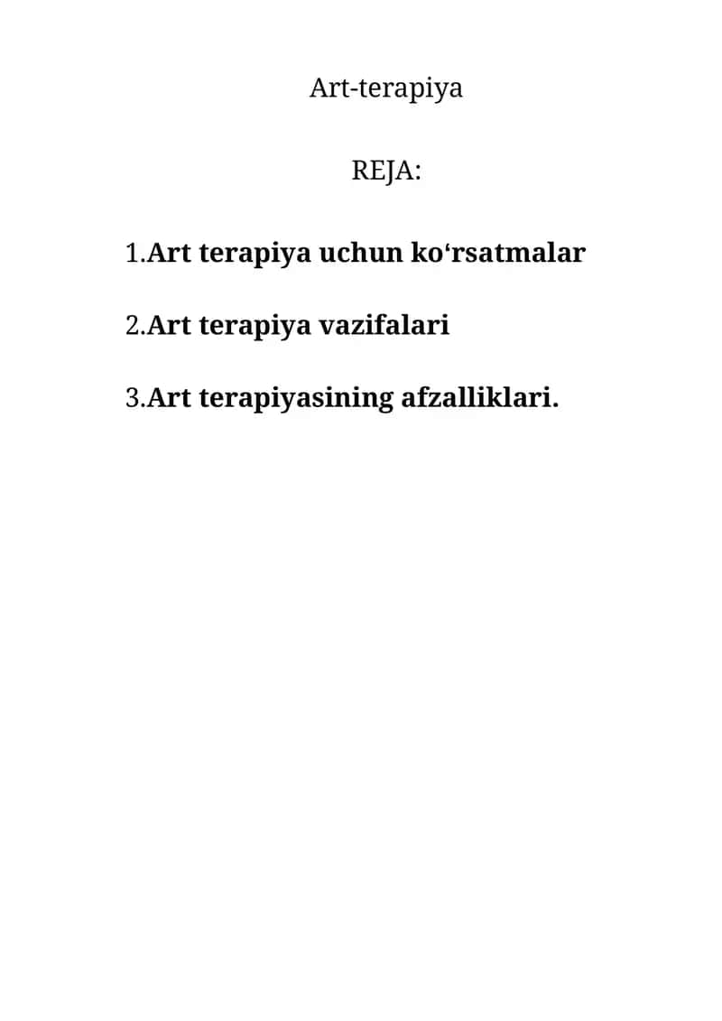 Art-terapiya