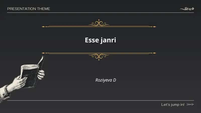 Esse janri