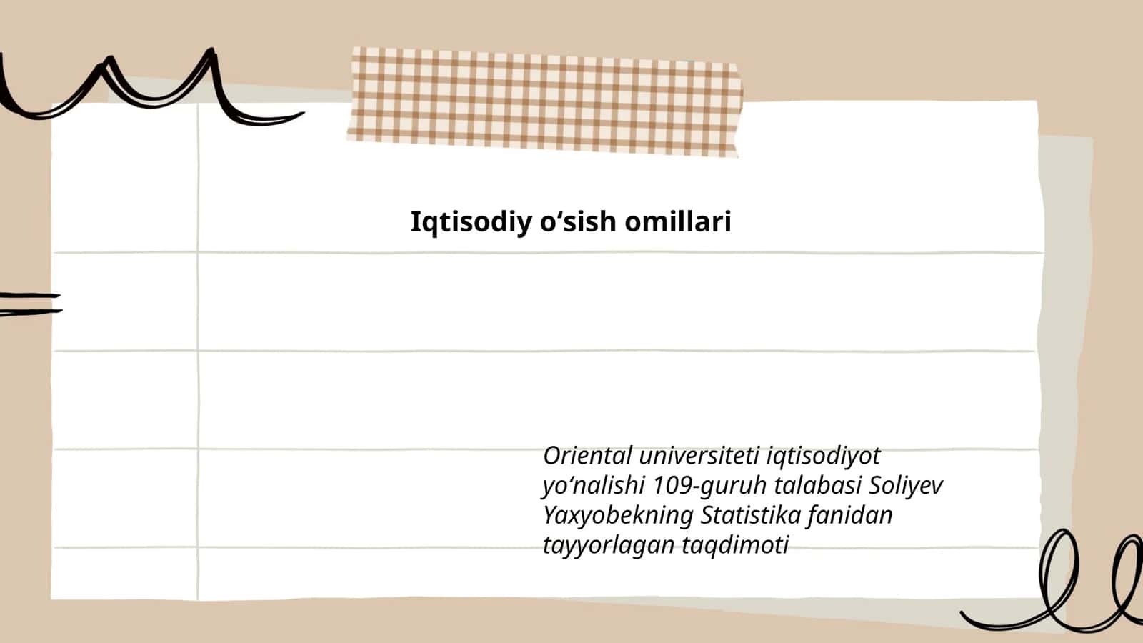 Iqtisodiy oʻsish omillari