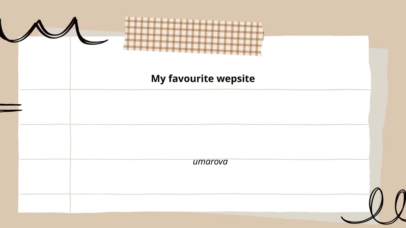 History of My Favourite Website