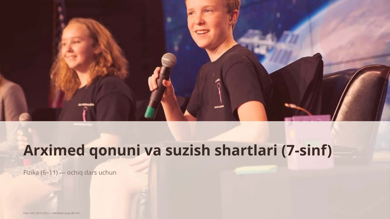 Arximed qonuni va suzish shartlari (7-sinf)