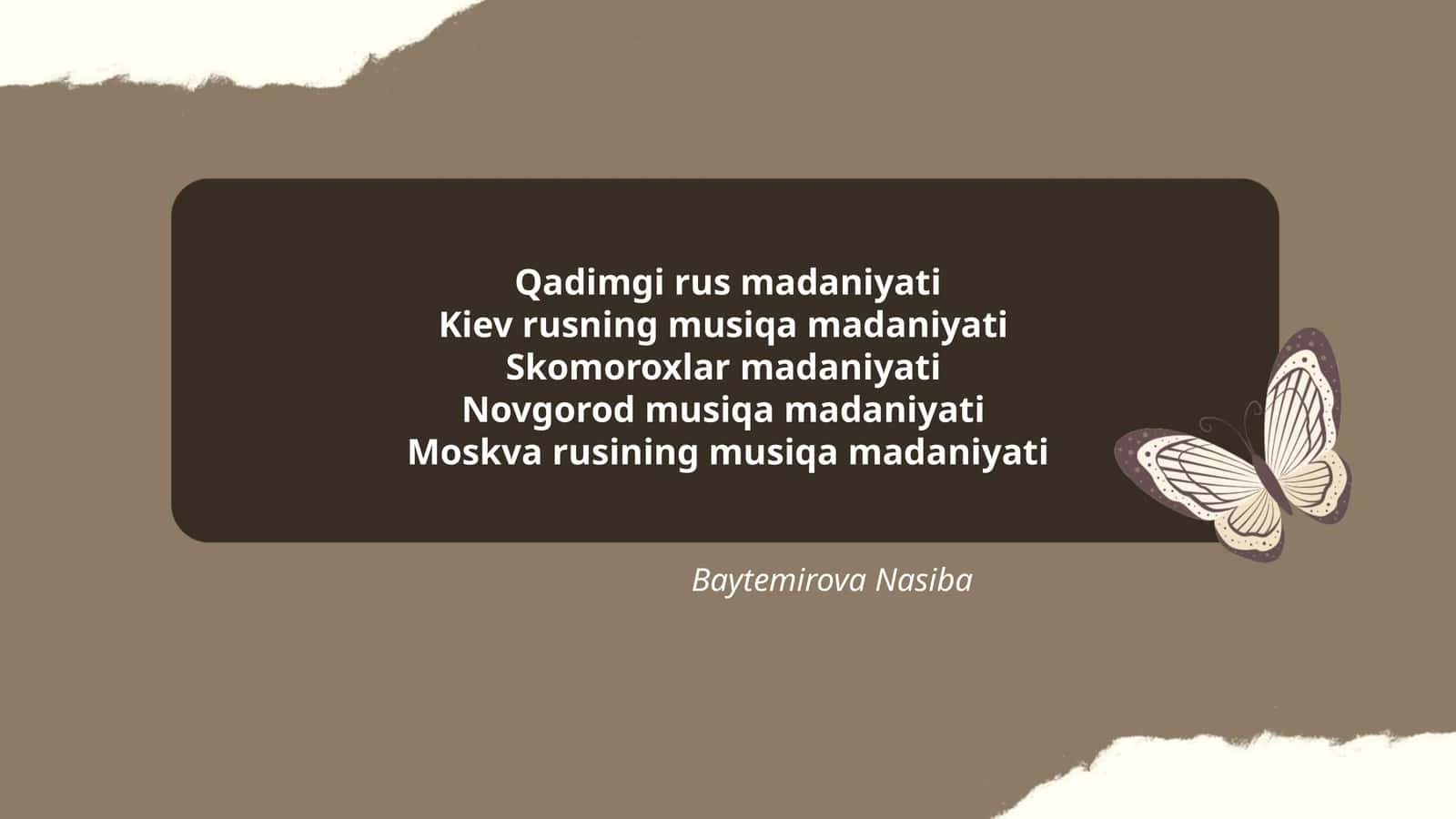 Qadimgi rus madaniyati