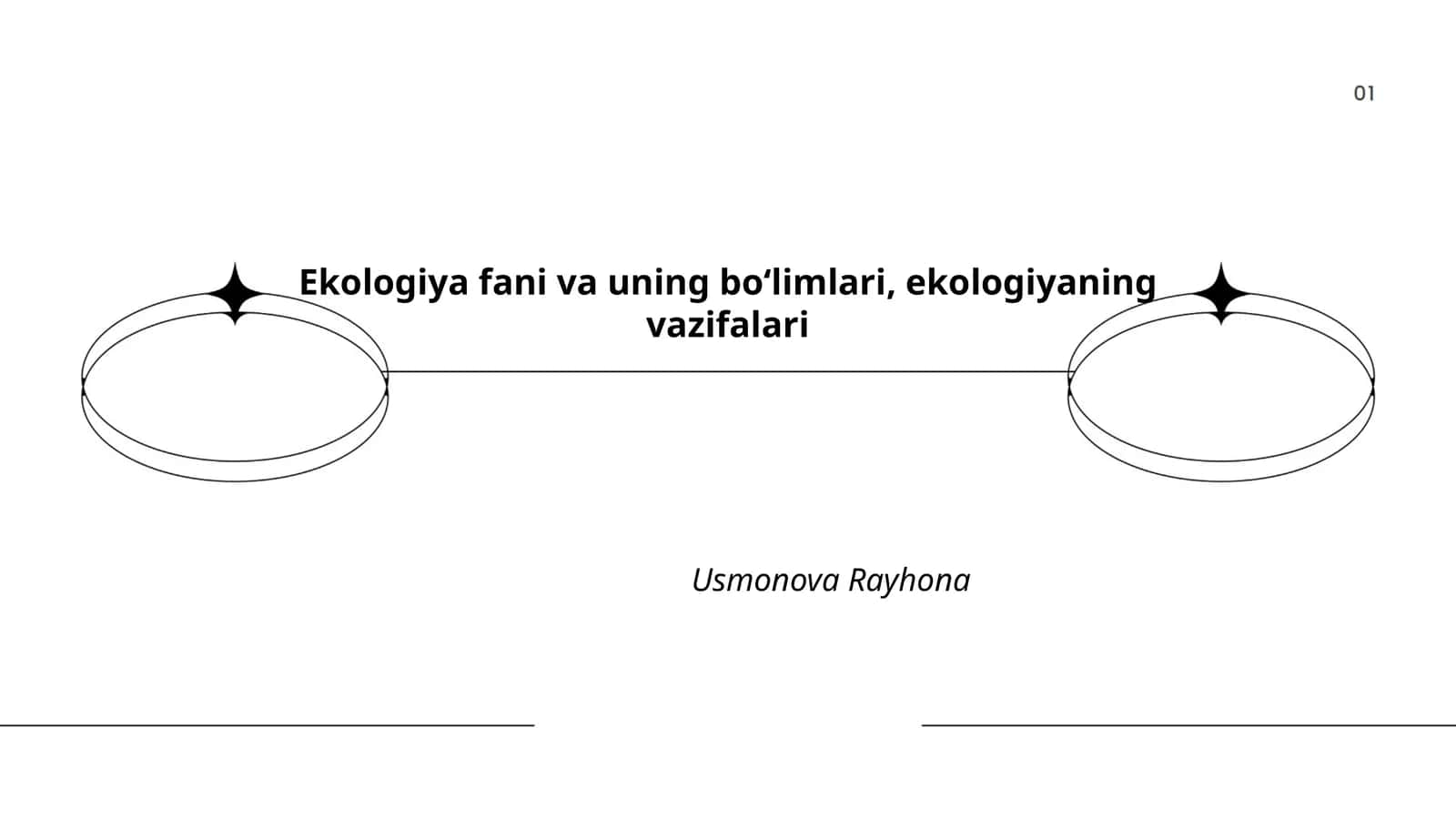 Ekologiya fani va uning boʻlimlari, ekologiyaning vazifalari
