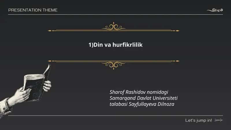 Din va hurfikrlilik