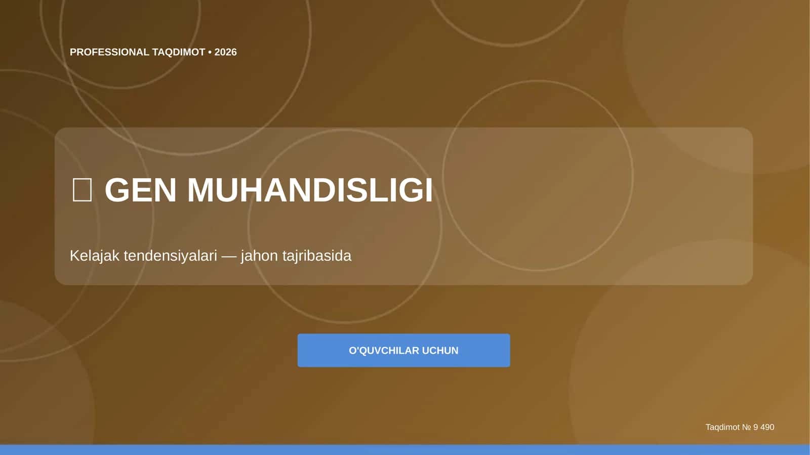 GEN MUHANDISLIGI