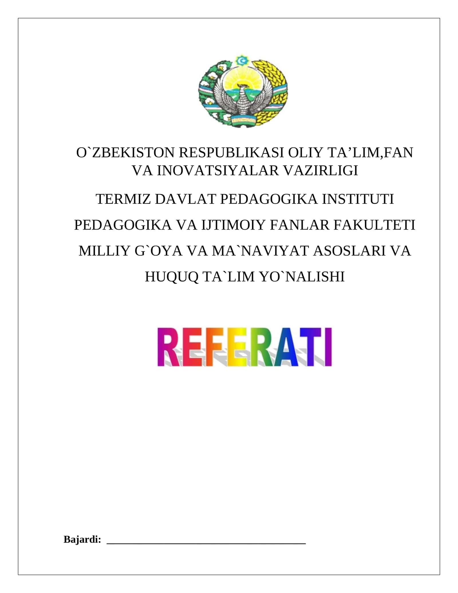 Uchinchi Renessans - Yangi O‘zbekiston taraqqiyotining tamal toshi