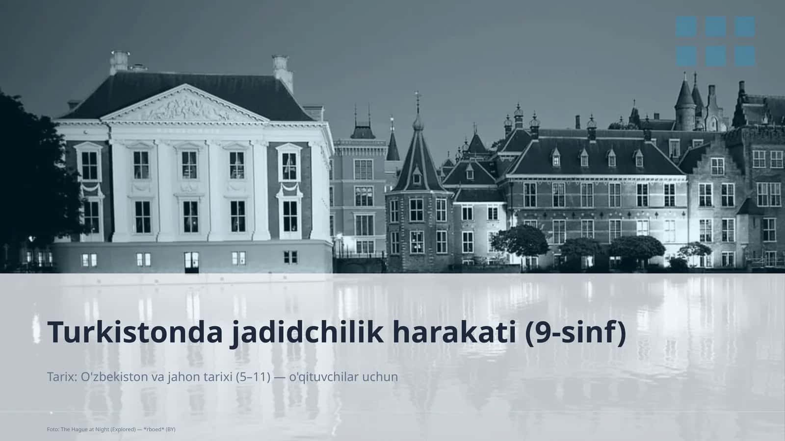 Turkistonda jadidchilik harakati (9-sinf)