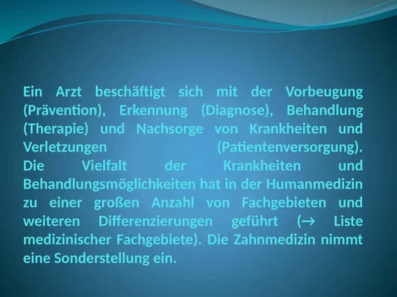 Ein Arzt