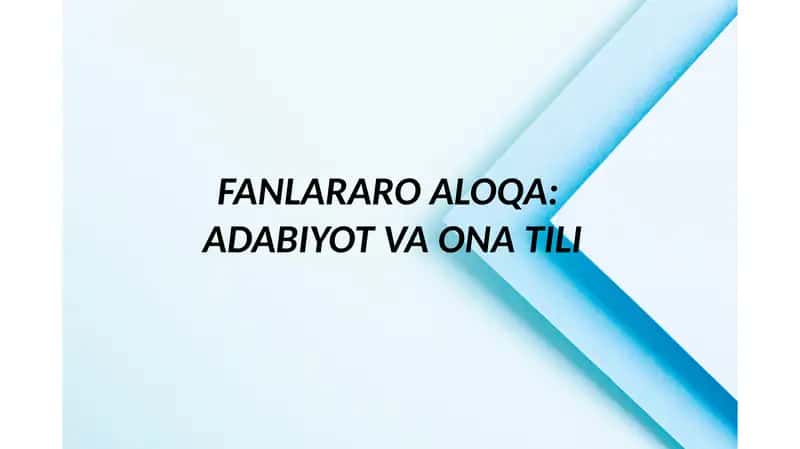 Integratsiya va uning mohiyati | FANLARARO ALOQA:  ADABIYOT VA ONA TILI88