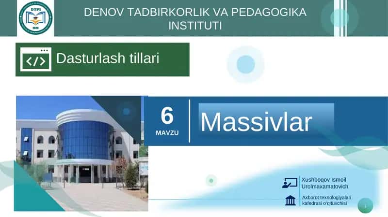 Dasturlash tillari