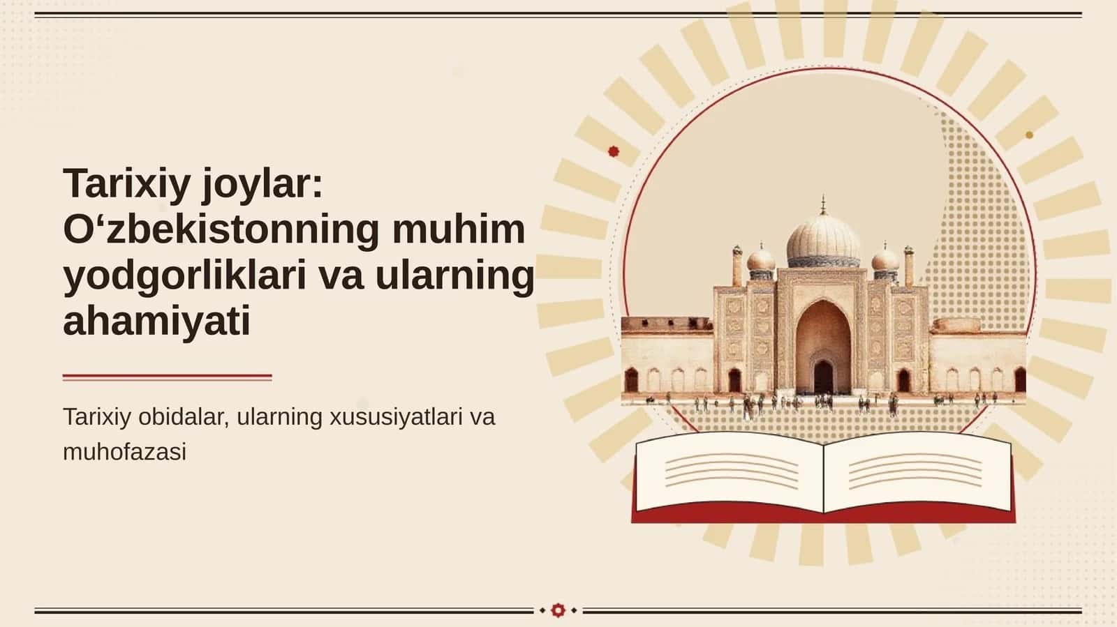 Tarixiy joylar: