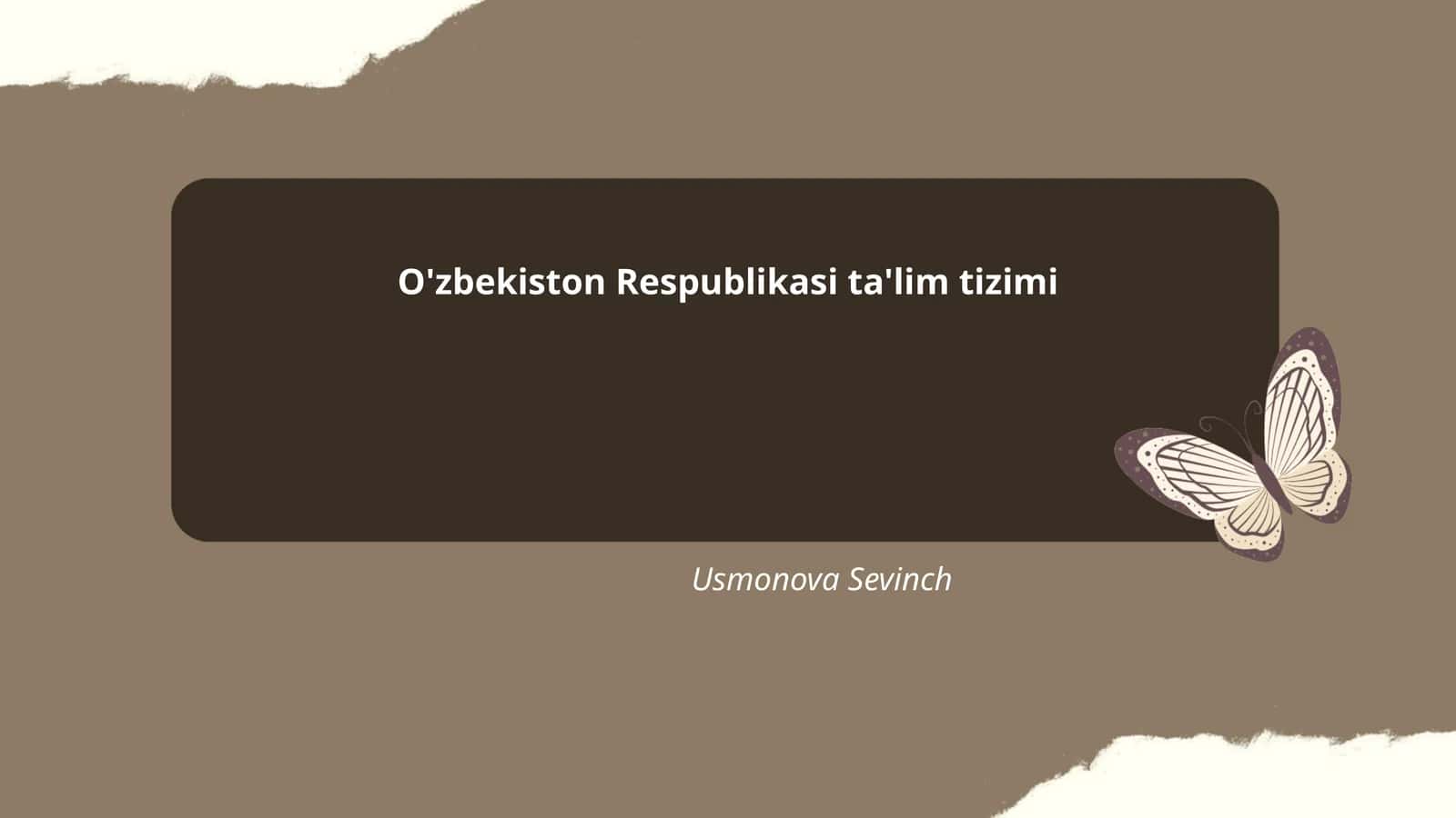 Ta'lim islohotlari
