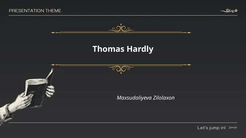 Thomas Hardy's Life and Biography