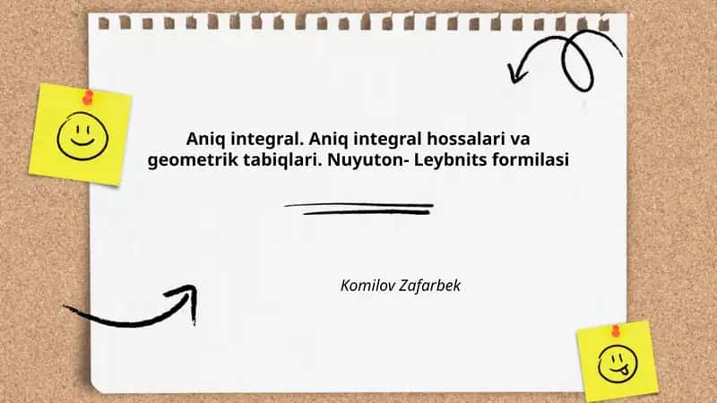 Aniq integral