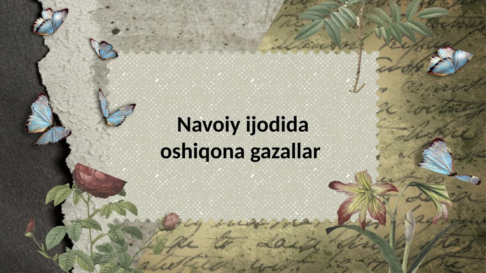 Navoiyijodidaoshiqonagazallar