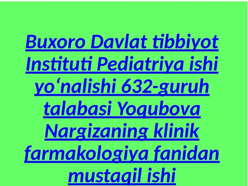 Dalillarga asoslangan tibbiyot