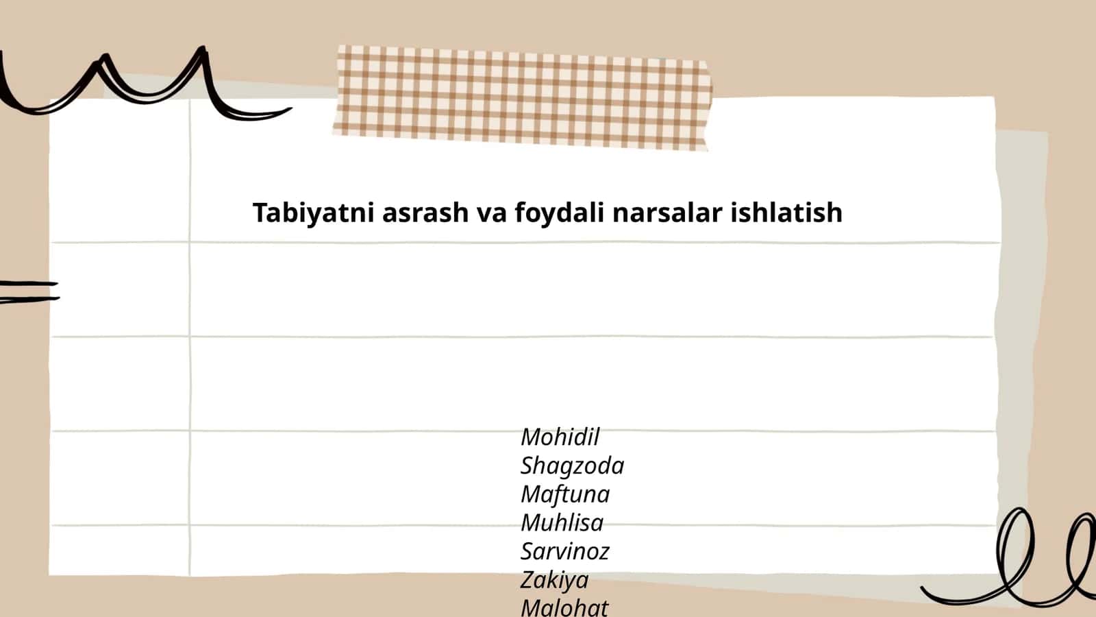 Oziqlanish va sog'lom ovqatlar