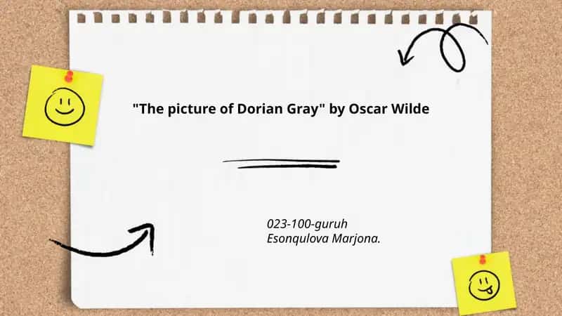 The picture of Dorian Gray