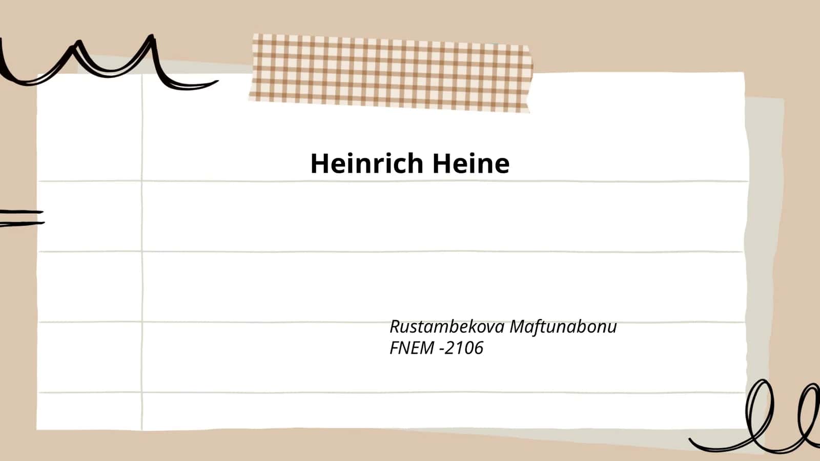Heinrich Heine