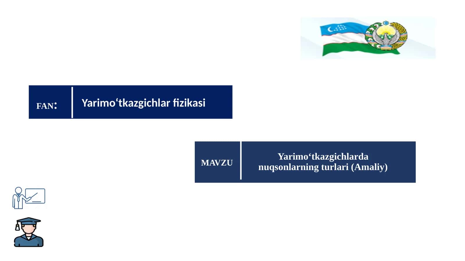 Yarimo‘tkazgichlarda nuqsonlarning turlari (Amaliy).pptx