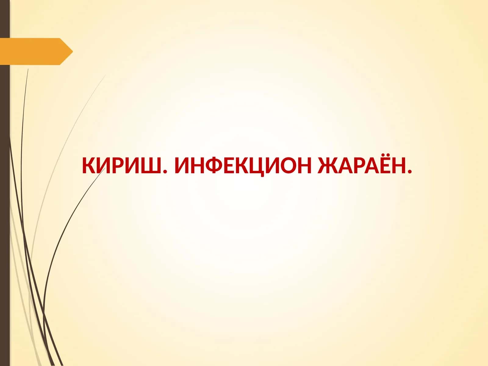 Инфекция