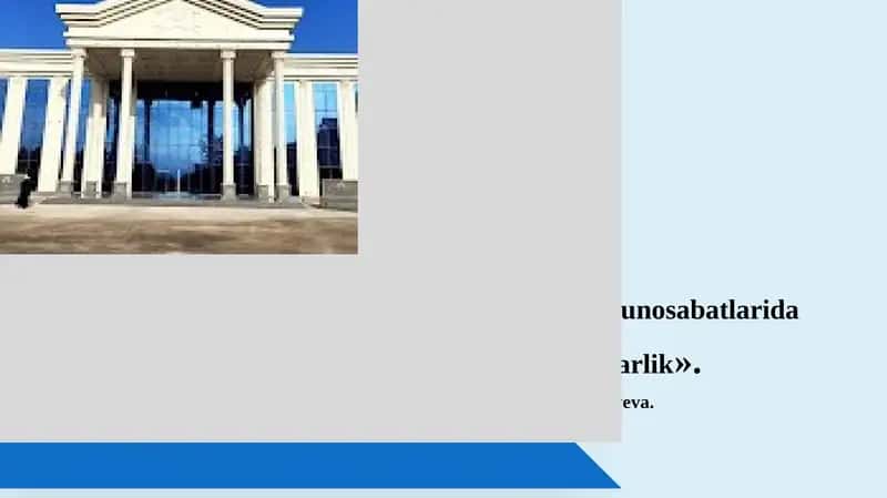 Biznesmunosabatlarida javobgarlik